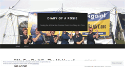 Desktop Screenshot of diaryofarosie.com
